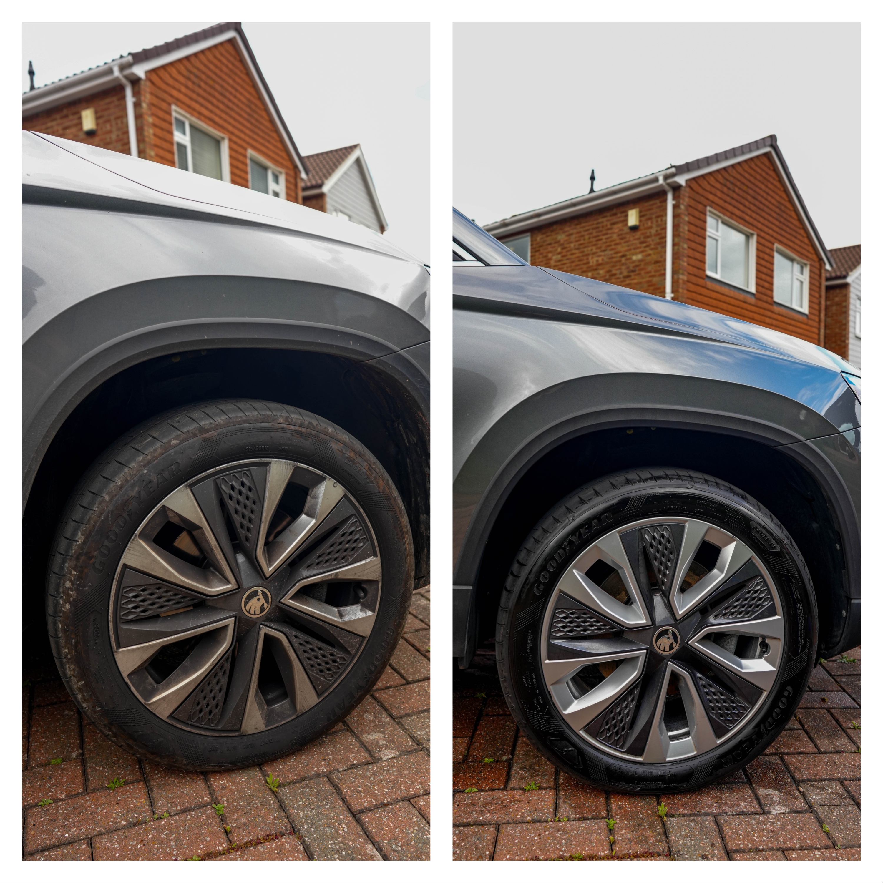 Alloy and Tyre Decontamination and Satin Dressing